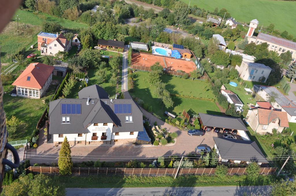 Penzion Pod Hradem Potštejn Exteriér fotografie